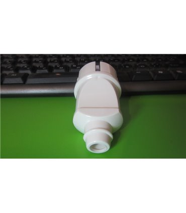 Вылка электрическая белая B16-302 250V 16A (12355)