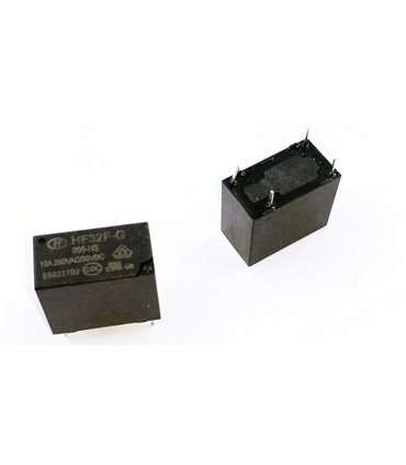 Миниатюрное электромагнитное реле HF32F-G-005 Arduino PIC AVR (12772)
