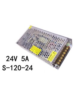 Универсальный блок питания 24V 5A S-120-24 (14343) Универсальный блок питания 24V 5A S-120-24 (14343)