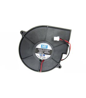 Вентилятор турбина кулер улитка DC 12V 2pin 98*30mm (15107) Вентилятор турбина кулер улитка DC 12V 2pin 98*30mm (15107)