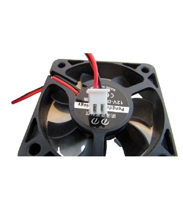 Вентилятор пластиковый Pengda Technology DC 12V 50*50мм 2pin (18346)