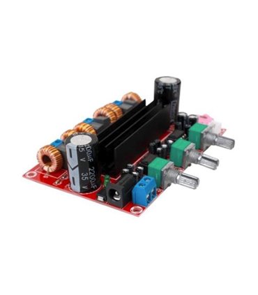 Аудио усилитель 2.1 на TPA3116D2 2*50Вт плюс 1*100Вт (15921)