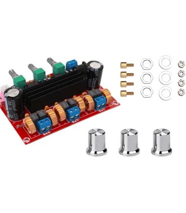 Аудио усилитель 2.1 на TPA3116D2 2*50Вт плюс 1*100Вт (15921)