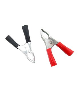 Аллигаторный зажим проводов клеммы крокодилы пара 15A 2шт (15980) Аллигаторный зажим проводов клеммы крокодилы пара 15A 2шт (15980)