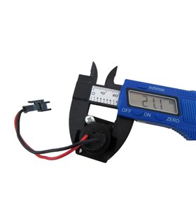 Разъем питания для электровелосипеда 3pin (17460)