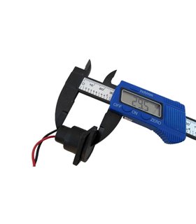 Разъем питания для электровелосипеда 3pin (17460)