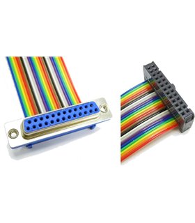 Кабель удлинитель переходник LPT DB25 FC2.54-26P (15119)