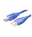 Кабель USB B male to USB A male 5м (18212)