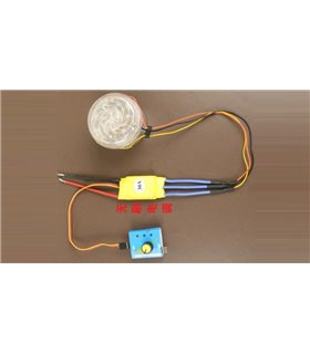 Высокоскоростной двухтурбинный вентилятор 12-24V (17012) Высокоскоростной двухтурбинный вентилятор 12-24V (17012)
