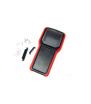 Корпус под прибор тестер двухцветный ручной 165*80*30мм пластиковый (16266)