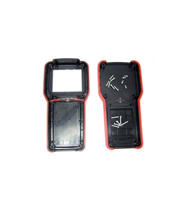 Корпус под прибор тестер двухцветный ручной 165*80*30мм пластиковый (16266)