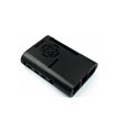 Корпус пластиковый с вентилятором для Raspberry Pi 4B ABS черный (17980)