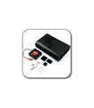 Корпус пластиковый с вентилятором для Raspberry Pi 4B ABS черный (17980) Корпус пластиковый с вентилятором для Raspberry Pi 4B ABS черный (17980)