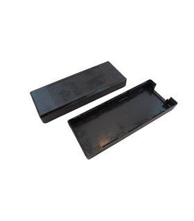 Корпус пластиковый коробка для прибора 150*60*35мм черный цвет (17255) Корпус пластиковый коробка для прибора 150*60*35мм черный цвет (17255)