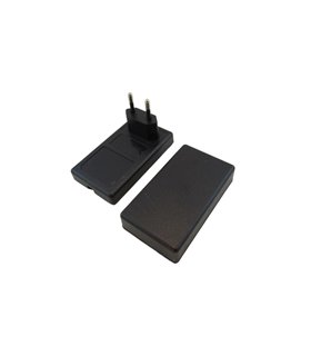 Корпус пластиковый для блока питания 86*49*31мм черный (17983)