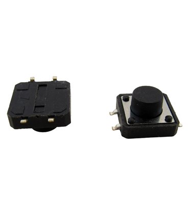 Кнопка тактовая SMD 12*12*7мм (16656)