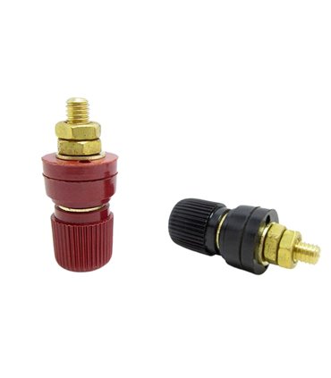 Клеммы на приборный блок 333 красная и черная 2шт 60A (15271)