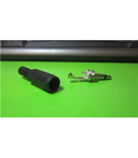 Штекер аудио наушников моно разборной под пайку 3.5мм Jack (12258)