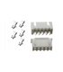 Разъем 5pin гнездо штекер с контактами XH2.54-5P (11383)