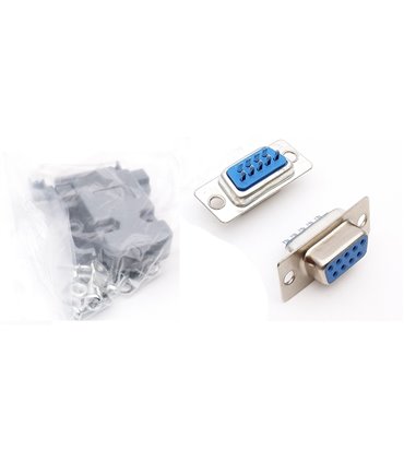 Разборной порт DB9 RS232 COM-порт DIY female мама (12541)