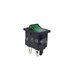 Переключатель зеленый KCD1-104 6A 250V (12013)