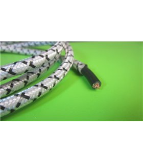 Шнур кабель питания 10А 220В сечение 2x0.75мм2 1.5м (11858)