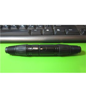 Стерео штекер разъем папа-мама с замком XLR 3pin (12482) Стерео штекер разъем папа-мама с замком XLR 3pin (12482)