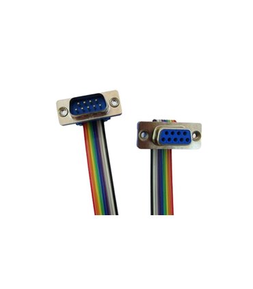 Кабель удлинитель DB9 RS232 COM-порт папа-мама 25см (17438)