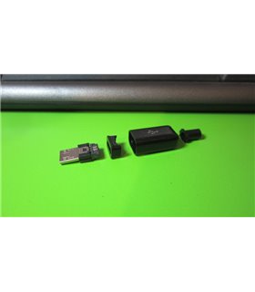 Штекер выход micro USB out разборный (11449)