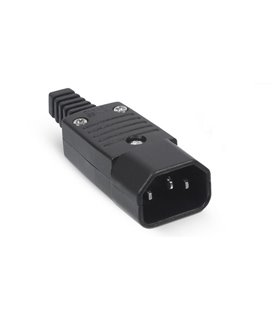 Штекер питания сетевой IEC C14 250В 10A разборный (11447)