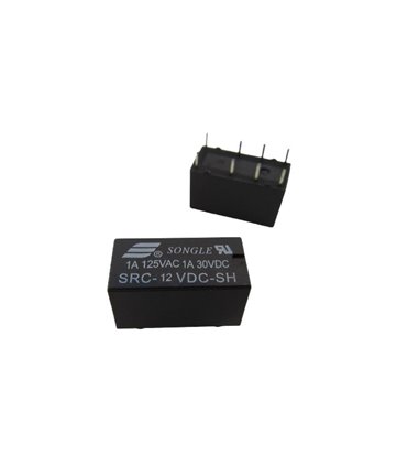 Реле Songle SRC-12 12VDC-SH 12V 1A (17830)