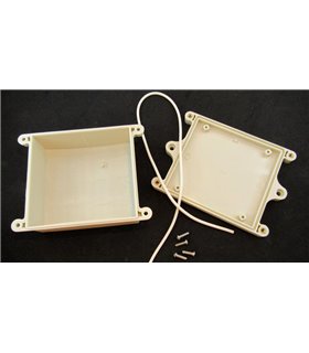 Распределительная коробка 90*85*40мм с ушками (16271)