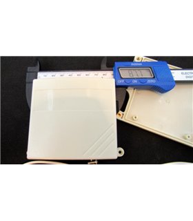 Распределительная коробка 90*85*40мм с ушками (16271)