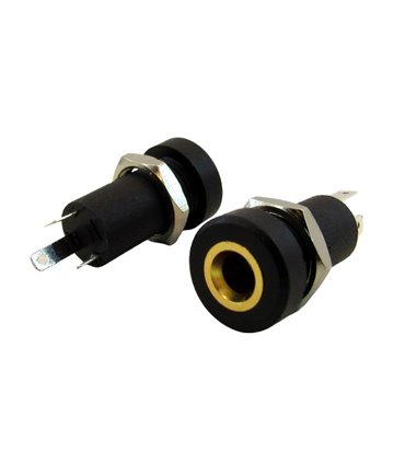 Разъем гнездо для наушников jack PJ392A-3 с гайкой 3pin (18438)