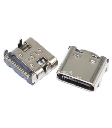 Разъем гнездо Type C USB-3.1 16pin SMD (18142)
