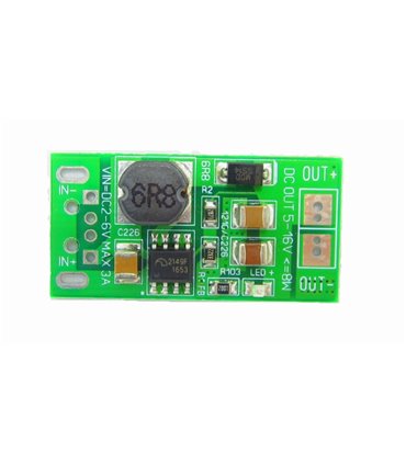 Повышающий DC преобразователь 5V-12V 2A 8W (14804)