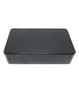 Пластиковая коробка приборный корпус 100*60*25мм черный (16273)