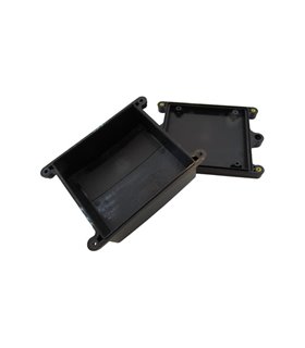 Пластиковая коробка корпус 90*85*40мм черный водонепроницаемый (17039)