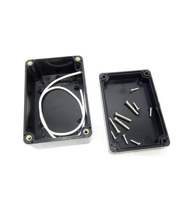 Пластиковая коробка герметичный корпус 100*68*50мм черный (16269)