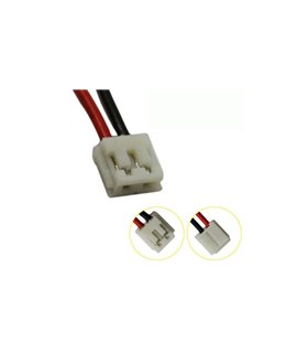 Штекер EHR2.54 Zhongshun EH 2pin 10см (16823)