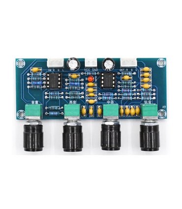 Темброблок предусилитель стерео XH-A901 чип NE5532 (18494)