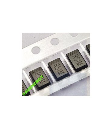 Диод чип RS1M FR107 1A 1000V DO-214 5шт (10515)