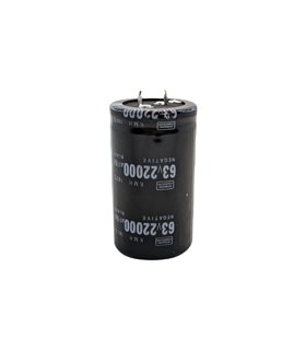 Конденсатор электролитический KMH 63V 22000uF 60*35mm (19256) Конденсатор электролитический KMH 63V 22000uF 60*35mm (19256)