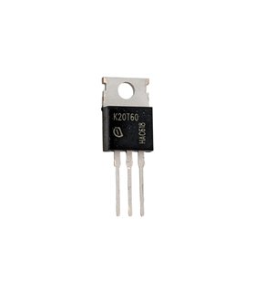 Транзистор полевой IKP20N60T K20T60 N-Ch 600V 40A TO220 (19289) Транзистор полевой IKP20N60T K20T60 N-Ch 600V 40A TO220 (19289)