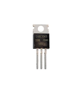 Транзистор биполярный IRG4BC30KD G4BC30KD IGBT 600V 28A TO220 (19288) Транзистор биполярный IRG4BC30KD G4BC30KD IGBT 600V 28A TO220 (19288)