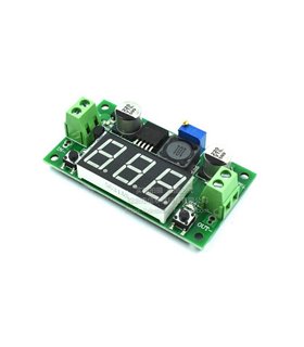 DC понижающий с вольтметром 3A LM2596 (10541)