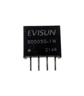 Преобразователь напряжения B0505S 1W DC-DC 5V с гальв развязкой (18364) Преобразователь напряжения B0505S 1W DC-DC 5V с гальв развязкой (18364)