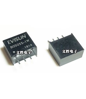 Преобразователь напряжения B0505S 1W DC-DC 5V с гальв развязкой (18364) Преобразователь напряжения B0505S 1W DC-DC 5V с гальв развязкой (18364)