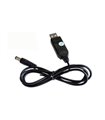 Повышающий переходник кабель USB 5V to DC 5.5*2.1 12V (14747) Повышающий переходник кабель USB 5V to DC 5.5*2.1 12V (14747)