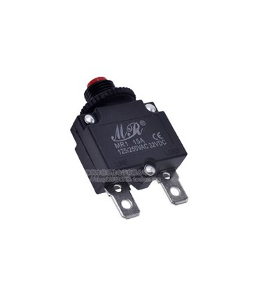 Термобиметаллический предохранитель MR1 ST-101E 15A (18434)